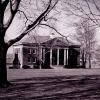 <p><strong>Neoclassical</strong>: Administration Building (Building 13; built 1909), view west, ca. 1955.</p>